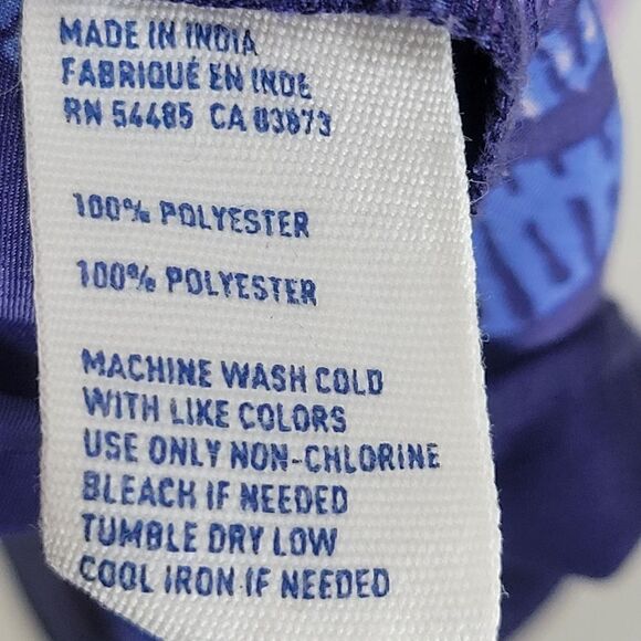 AEO Arty Chevron Strappy Mini Dress w Pockets - Picture 8 of 9